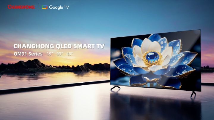 Review Changhong U55QM91: Smart TV 4K 55 Inci dengan QLED Pro, Dolby Audio, dan Google TV Harga Terjangkau