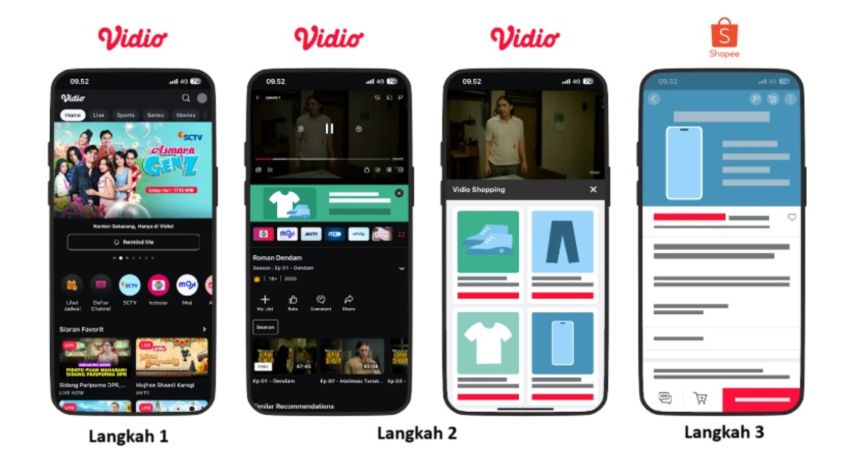 Era Baru Belanja Online, Vidio & Shopee Resmi Luncurkan Vidio Shopping