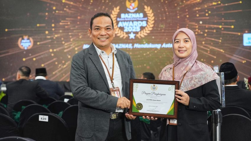 LAZNAS PPPA Daarul Qur&rsquo;an Raih Penghargaan di BAZNAS Awards 2025