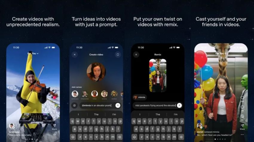 OpenAI Luncurkan Sora, Media Sosial AI Pesaing TikTok & Meta
