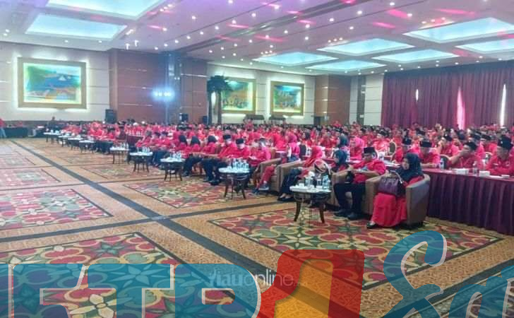 Sekjen DPP Hasto Kristiyanto Remsi Buka Konferda PDIP Riau
