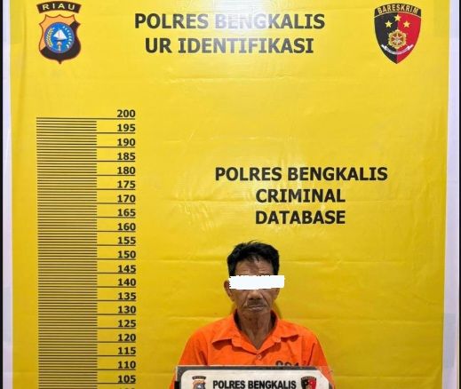 Kakek Tua di Bengkalis Diamankan Polisi Usai Laporan Rudapaksa Anak Di Bawah Umur