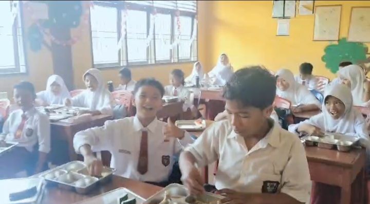 Terimakasih SPPG Sungai Alam, Kini Siswa SDN 40 Dapat Nikmati MBG