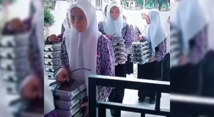 Kesan SPPG Sungai Antusias Siswa dan Guru SMP N 11 Atas Program MBG