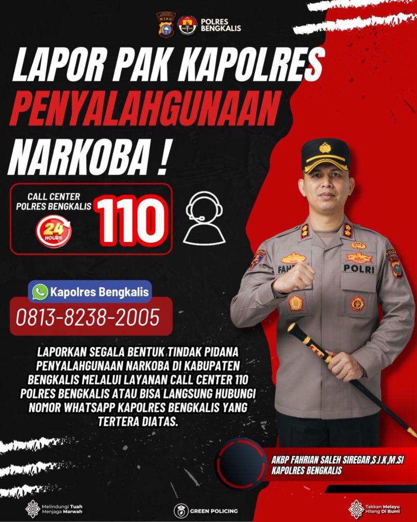 "Lapor Pak Kapolres" Kanal Aduan Penyalahgunaan Narkoba: Komitmen AKBP Fahrian