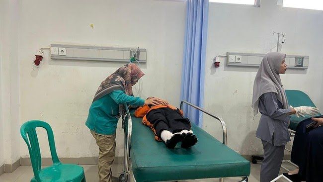 16 Pelajar-Guru Jadi Korban Akibat Bangunan Bersejarah Belanda Siak Runtuh